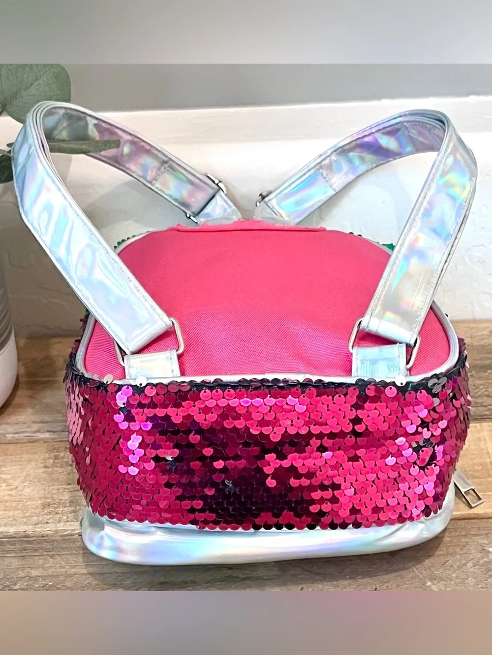 Wicked Movie Glinda Elphaba Sequin Micro Mini Backpack Purse